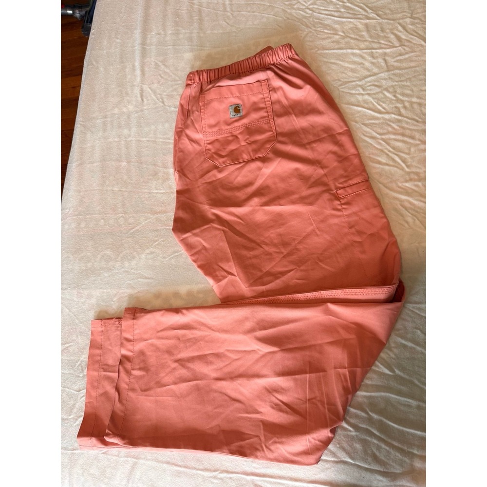 Women's CARHARTT pink peachy scrubs‎